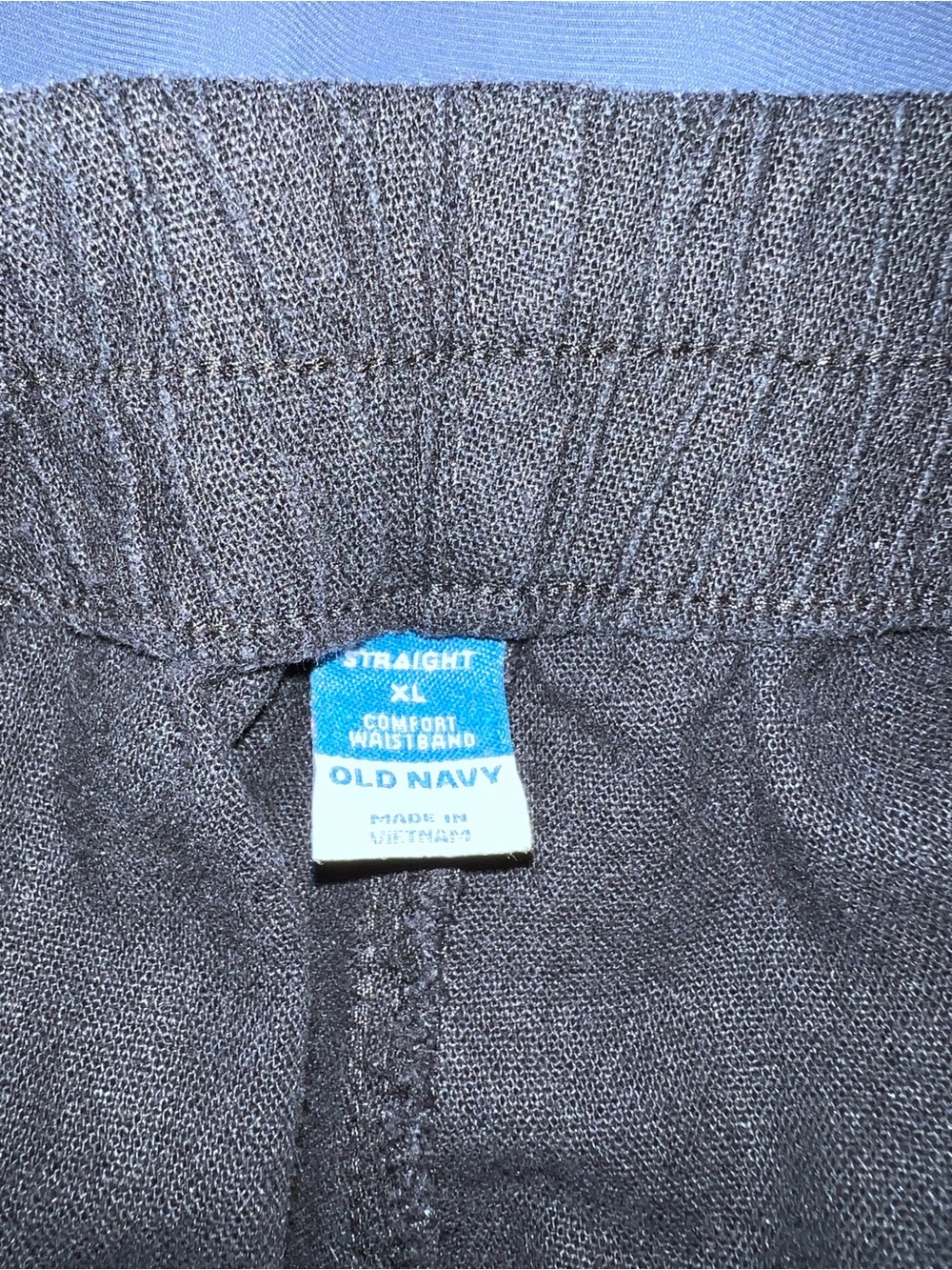 Old Navy Black Straight-Leg Pull-On Pants - Picture 3 of 3